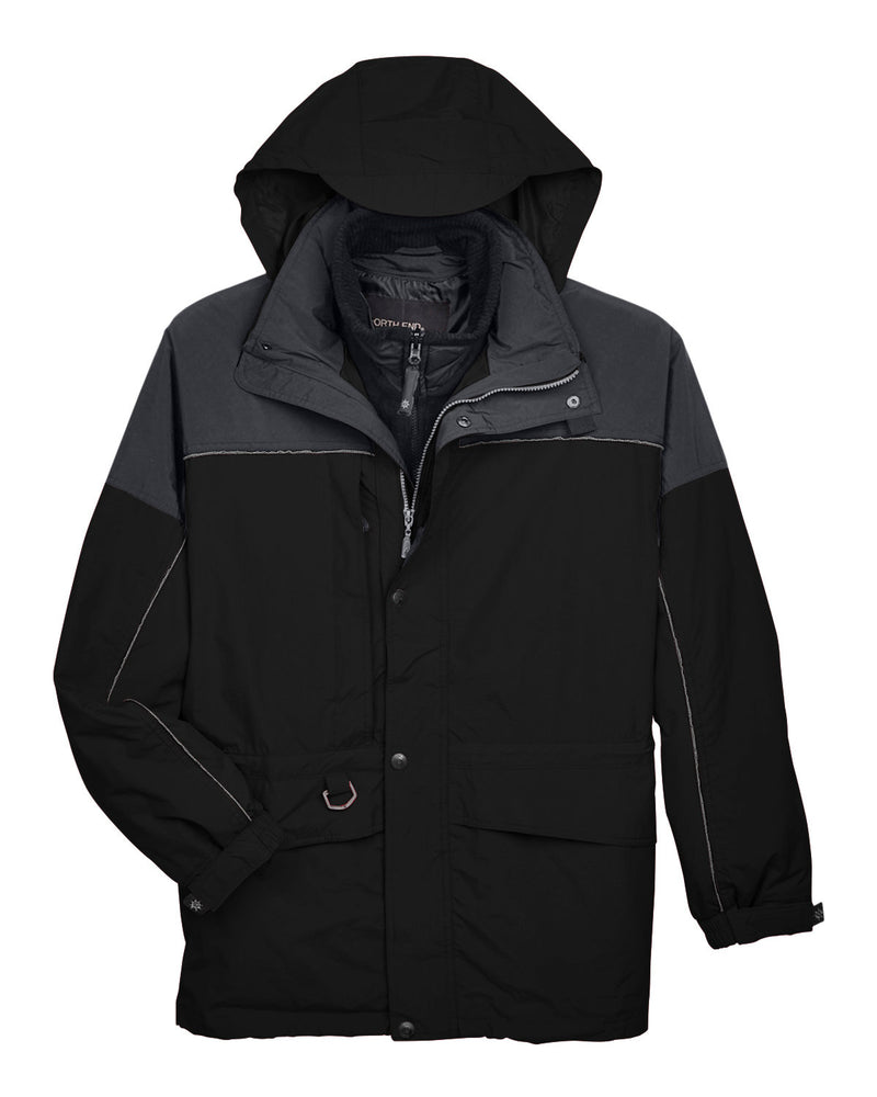North End Adult 3-in-1 Two-Tone Parka