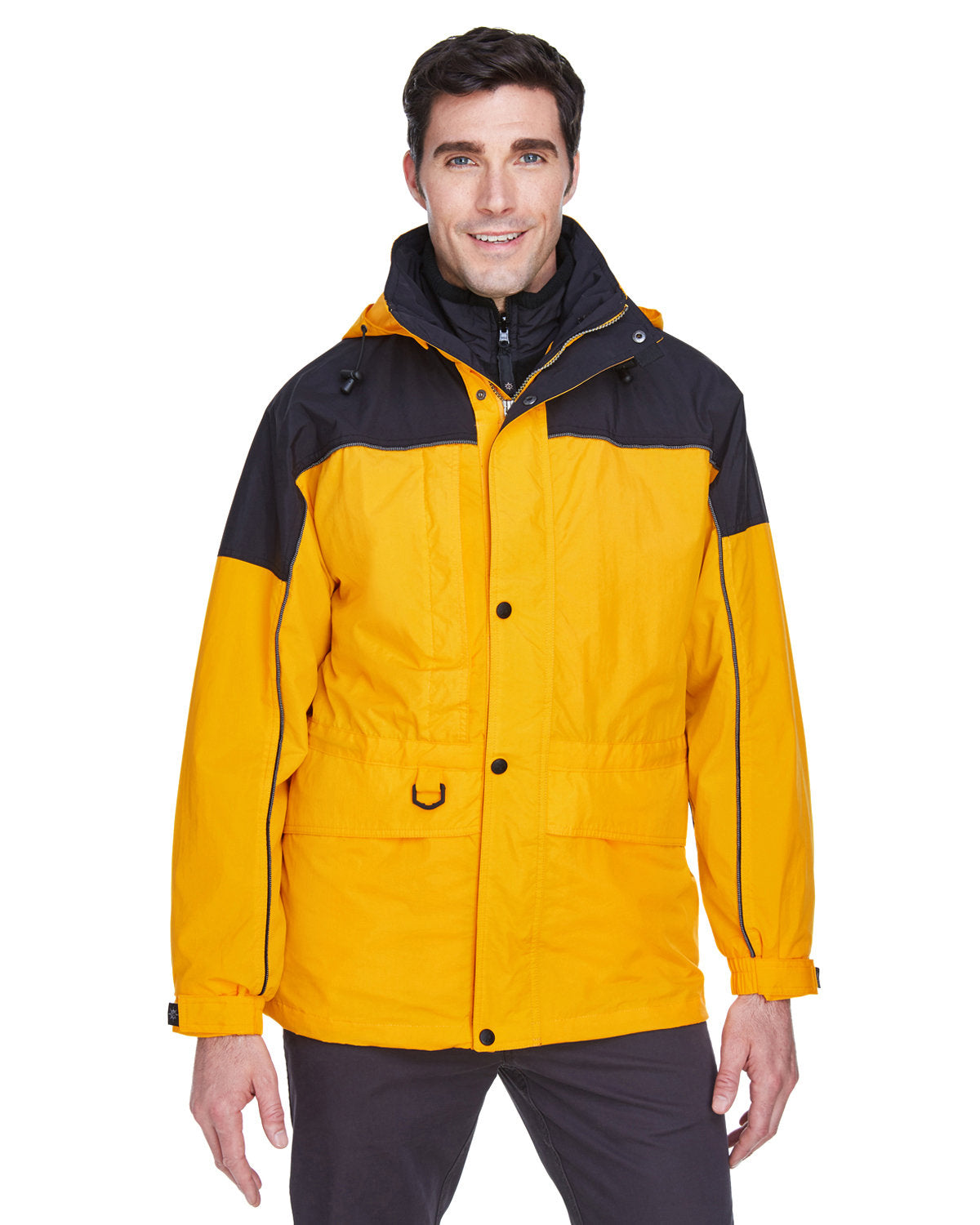 North End Adult 3-in-1 Two-Tone Parka North End