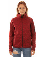 Burnside Women's Sweater Knit Jacket Womens Apparel Jackets & Vests