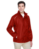 CORE365 Men's Climate Seam-Sealed Lightweight Variegated Ripstop Jacket CORE365
