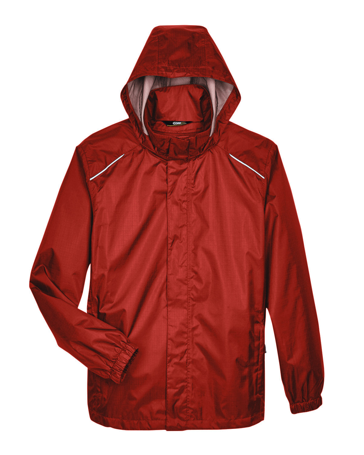 CORE365 Men's Climate Seam-Sealed Lightweight Variegated Ripstop Jacket CORE365