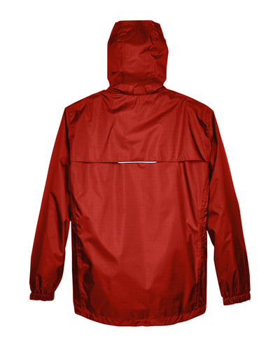 CORE365 Men's Climate Seam-Sealed Lightweight Variegated Ripstop Jacket
