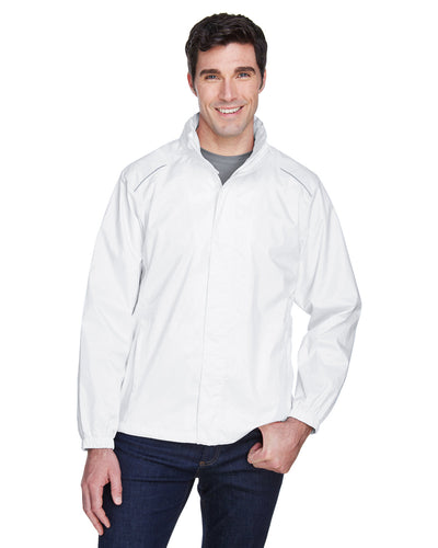 CORE365 Men's Climate Seam-Sealed Lightweight Variegated Ripstop Jacket