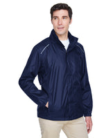CORE365 Men's Climate Seam-Sealed Lightweight Variegated Ripstop Jacket CORE365