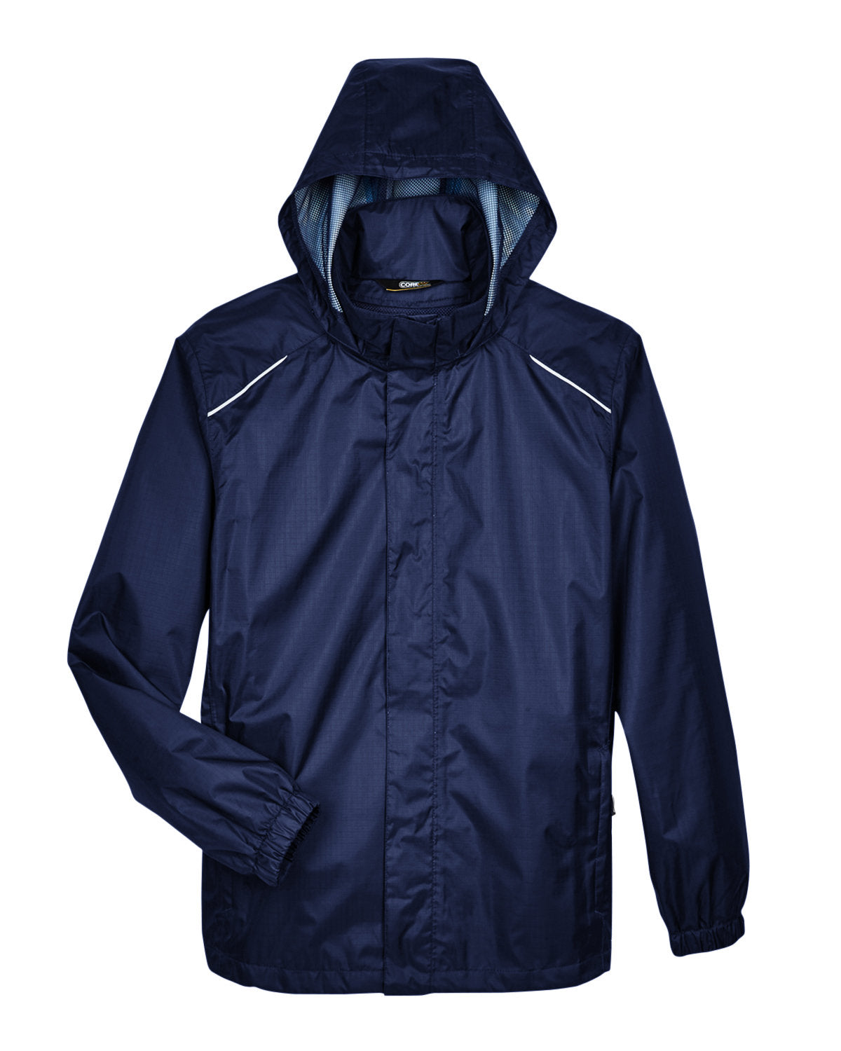 CORE365 Men's Climate Seam-Sealed Lightweight Variegated Ripstop Jacket CORE365