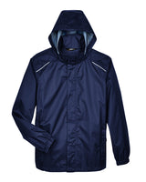 CORE365 Men's Climate Seam-Sealed Lightweight Variegated Ripstop Jacket CORE365