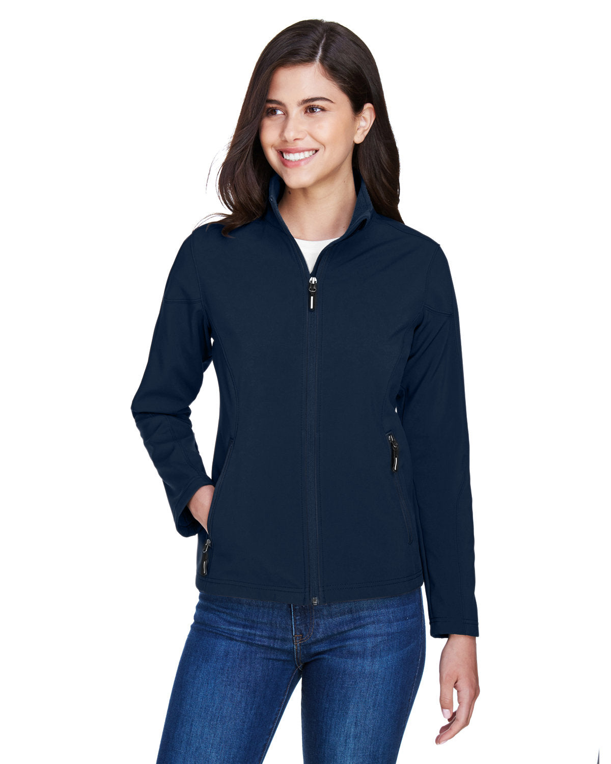 CORE365 Ladies' Cruise Two-Layer Fleece Bonded Soft Shell Jacket CORE365