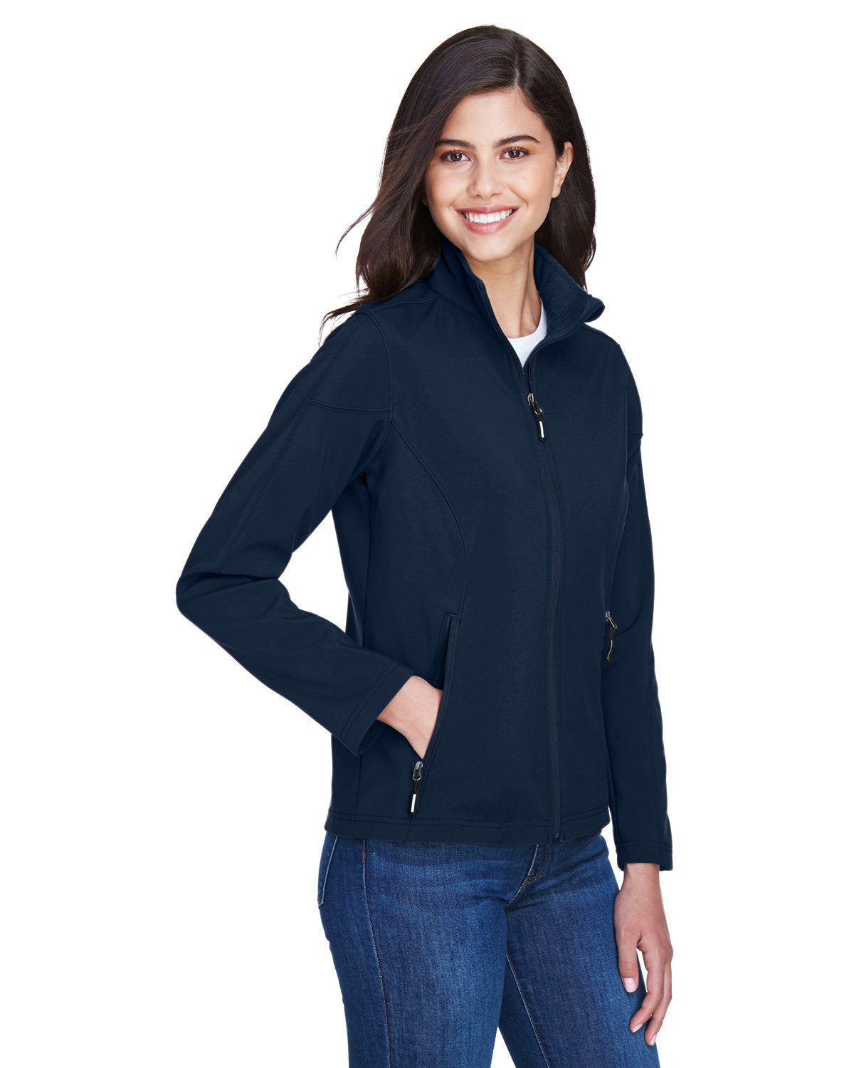 CORE365 Ladies' Cruise Two-Layer Fleece Bonded Soft Shell Jacket CORE365