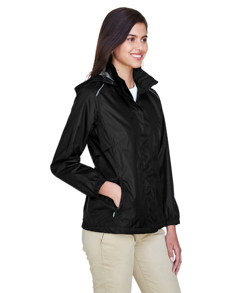 CORE365 Ladies' Climate Seam-Sealed Lightweight Variegated Ripstop Jacket CORE365