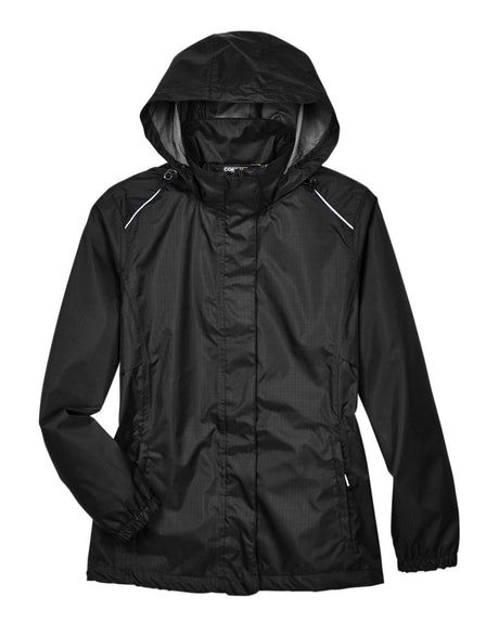 CORE365 Ladies' Climate Seam-Sealed Lightweight Variegated Ripstop Jacket CORE365