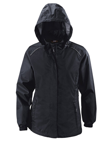 CORE365 Ladies' Climate Seam-Sealed Lightweight Variegated Ripstop Jacket CORE365