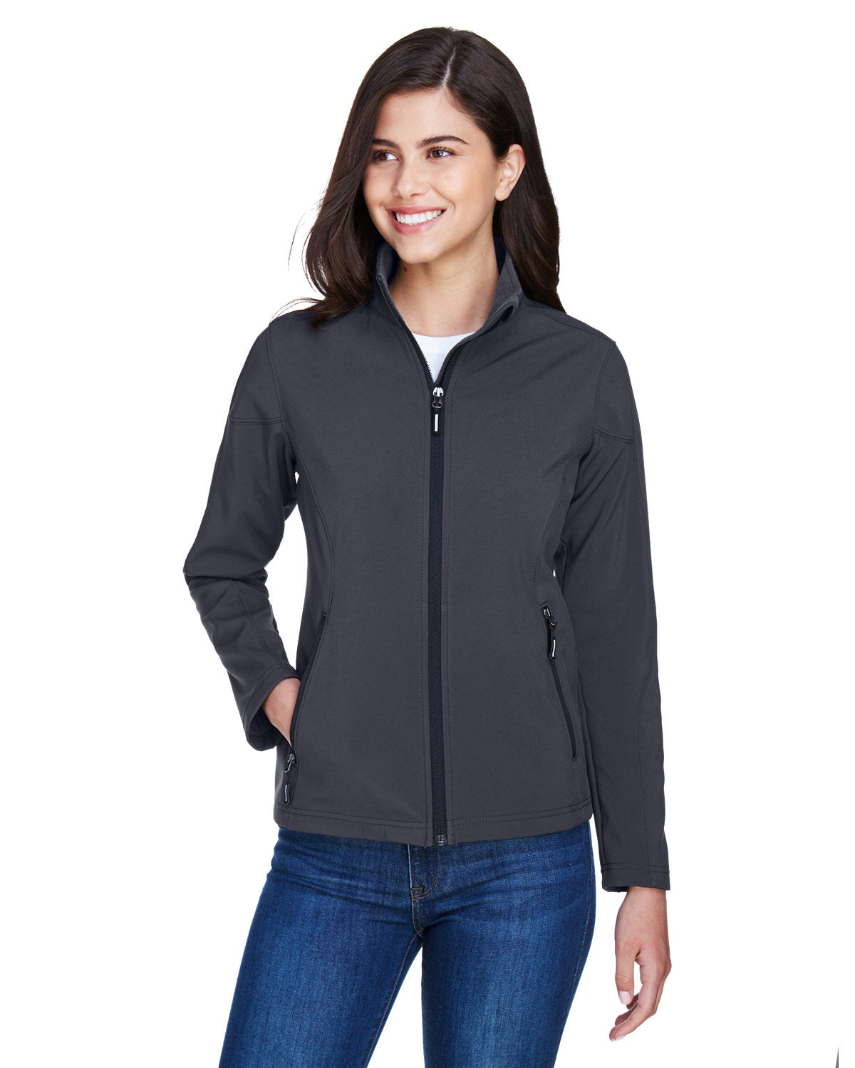 CORE365 Ladies' Cruise Two-Layer Fleece Bonded Soft Shell Jacket CORE365