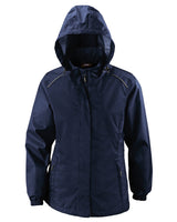CORE365 Ladies' Climate Seam-Sealed Lightweight Variegated Ripstop Jacket CORE365