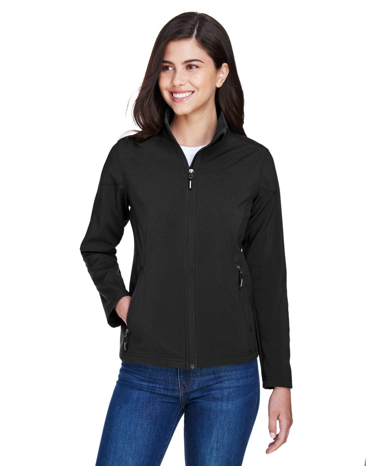 CORE365 Ladies' Cruise Two-Layer Fleece Bonded Soft Shell Jacket CORE365