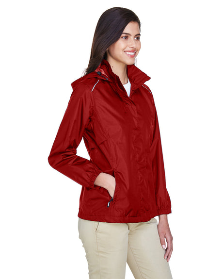 CORE365 Ladies' Climate Seam-Sealed Lightweight Variegated Ripstop Jacket CORE365