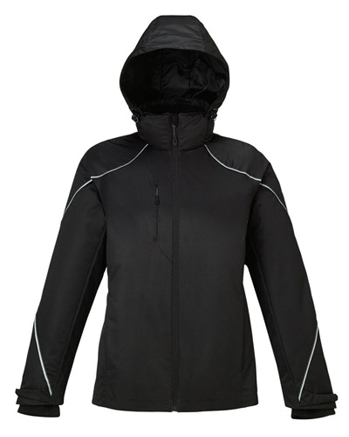 North End Ladies' Angle 3-in-1 Jacket with Bonded Fleece Liner North End