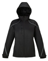 North End Ladies' Angle 3-in-1 Jacket with Bonded Fleece Liner North End