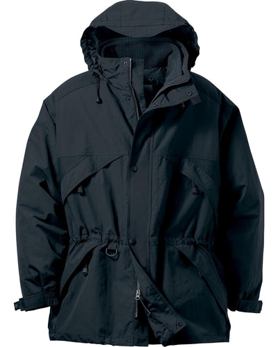North End Adult 3-in-1 Parka with Dobby Trim
