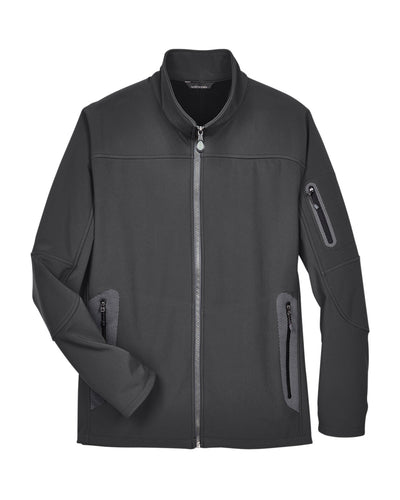 North End Men's Three-Layer Fleece Bonded Soft Shell Technical Jacket