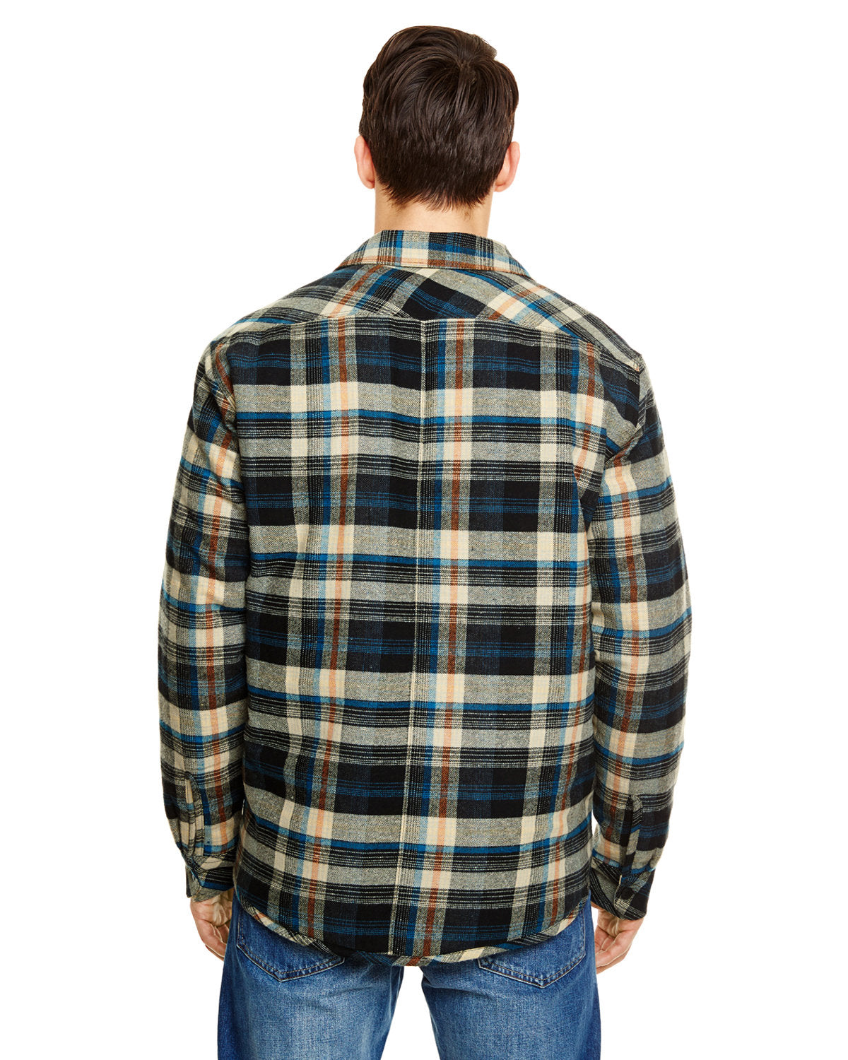 Burnside Adult Quilted Flannel Jacket Burnside