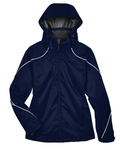 North End Ladies' Angle 3-in-1 Jacket with Bonded Fleece Liner