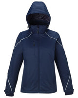 North End Ladies' Angle 3-in-1 Jacket with Bonded Fleece Liner North End