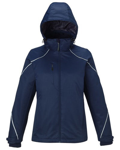 North End Ladies' Angle 3-in-1 Jacket with Bonded Fleece Liner