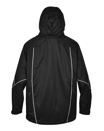 North End Men's Angle 3-in-1 Jacket with Bonded Fleece Liner
