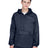UltraClub Adult Quarter-Zip Hooded Pullover Pack-Away Jacket UltraClub