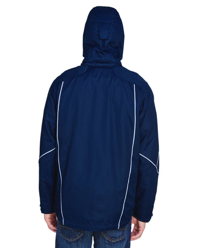 North End Men's Tall Angle 3-in-1 Jacket with Bonded Fleece Liner