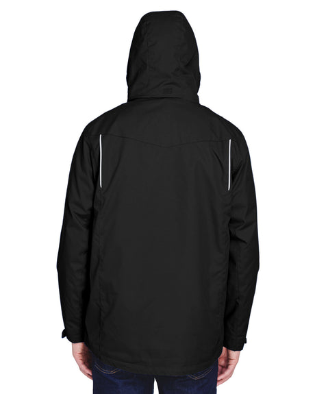 CORE365 Men's Tall Region 3-in-1 Jacket with Fleece Liner CORE365