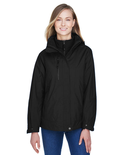 North End Ladies' Caprice 3-in-1 Jacket with Soft Shell Liner