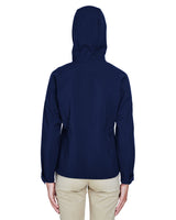 North End Ladies' Prospect Two-Layer Fleece Bonded Soft Shell Hooded Jacket North End