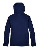 North End Ladies' Prospect Two-Layer Fleece Bonded Soft Shell Hooded Jacket North End