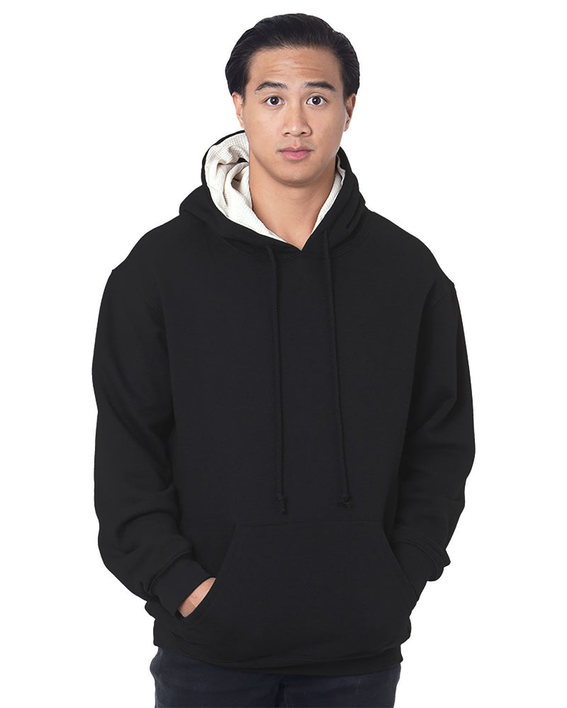 Bayside Adult Super Heavy Thermal-Lined Hooded Sweatshirt