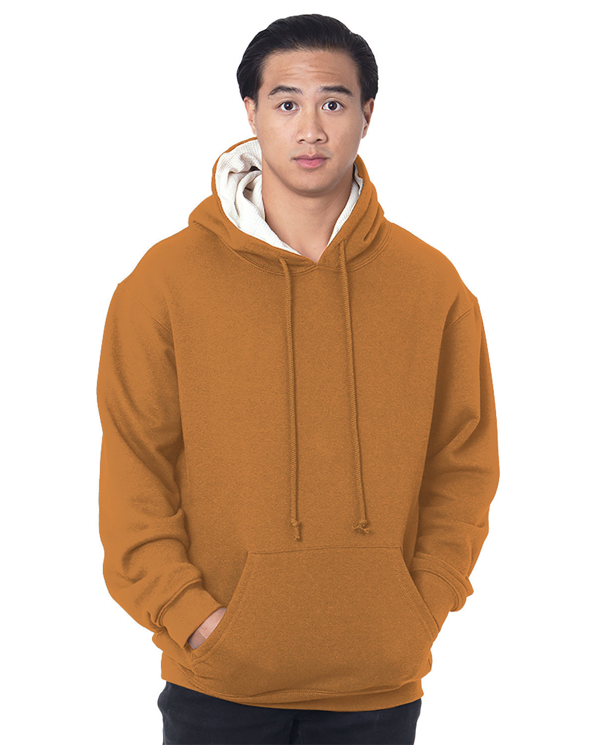 Bayside Adult Super Heavy Thermal-Lined Hooded Sweatshirt Bayside