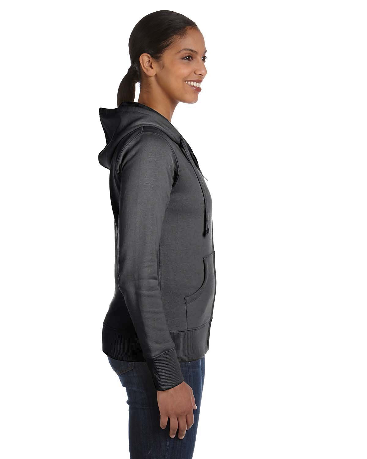 econscious Ladies' Heritage Full-Zip Hooded Sweatshirt econscious