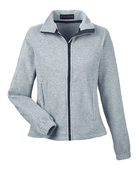 UltraClub Ladies' Iceberg Fleece Full-Zip Jacket UltraClub