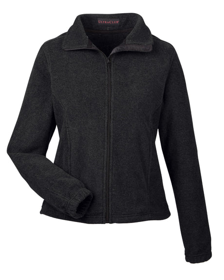 UltraClub Ladies' Iceberg Fleece Full-Zip Jacket UltraClub