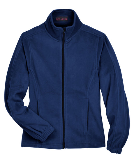 UltraClub Ladies' Iceberg Fleece Full-Zip Jacket UltraClub