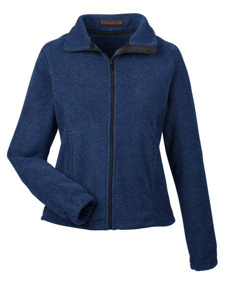 UltraClub Ladies' Iceberg Fleece Full-Zip Jacket UltraClub