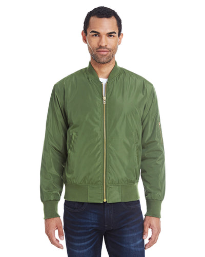 Threadfast Apparel Unisex Bomber Jacket