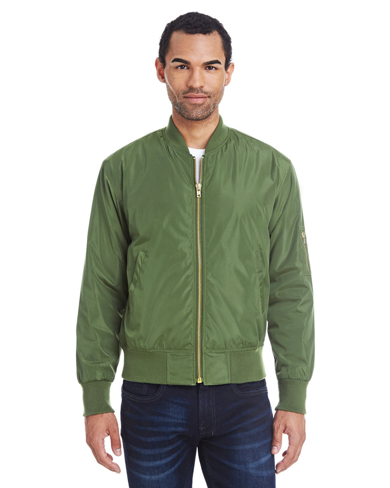 Threadfast Apparel Unisex Bomber Jacket