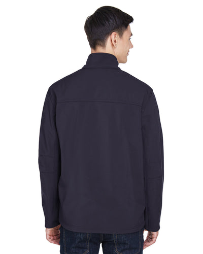 North End Men's Three-Layer Fleece Bonded Performance Soft Shell Jacket