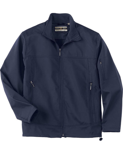North End Men's Three-Layer Fleece Bonded Performance Soft Shell Jacket