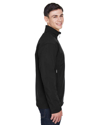 North End Men's Three-Layer Fleece Bonded Performance Soft Shell Jacket