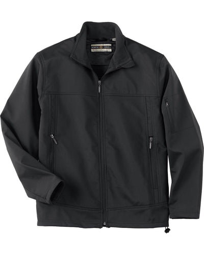 North End Men's Three-Layer Fleece Bonded Performance Soft Shell Jacket