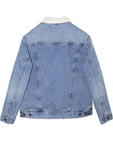 Threadfast Apparel Unisex Sherpa-Lined Denim Jacket Threadfast Apparel