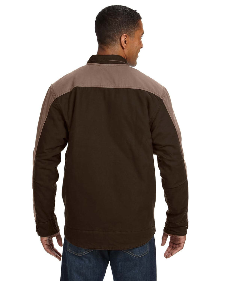 Dri Duck Men's 100% Cotton 12oz Canvas/3oz Polyfill Insulation Tall Horizon Jacket DRI DUCK