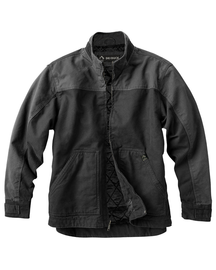 Dri Duck Men's 100% Cotton 12oz Canvas/3oz Polyfill Insulation Tall Horizon Jacket DRI DUCK